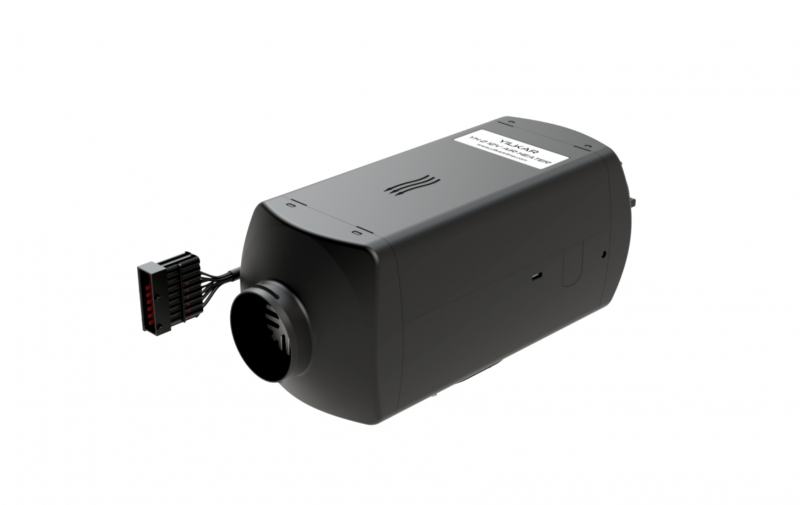 Horkovzdušné nezávislé topení YH 5kW 12V - vestavbový kompletní set