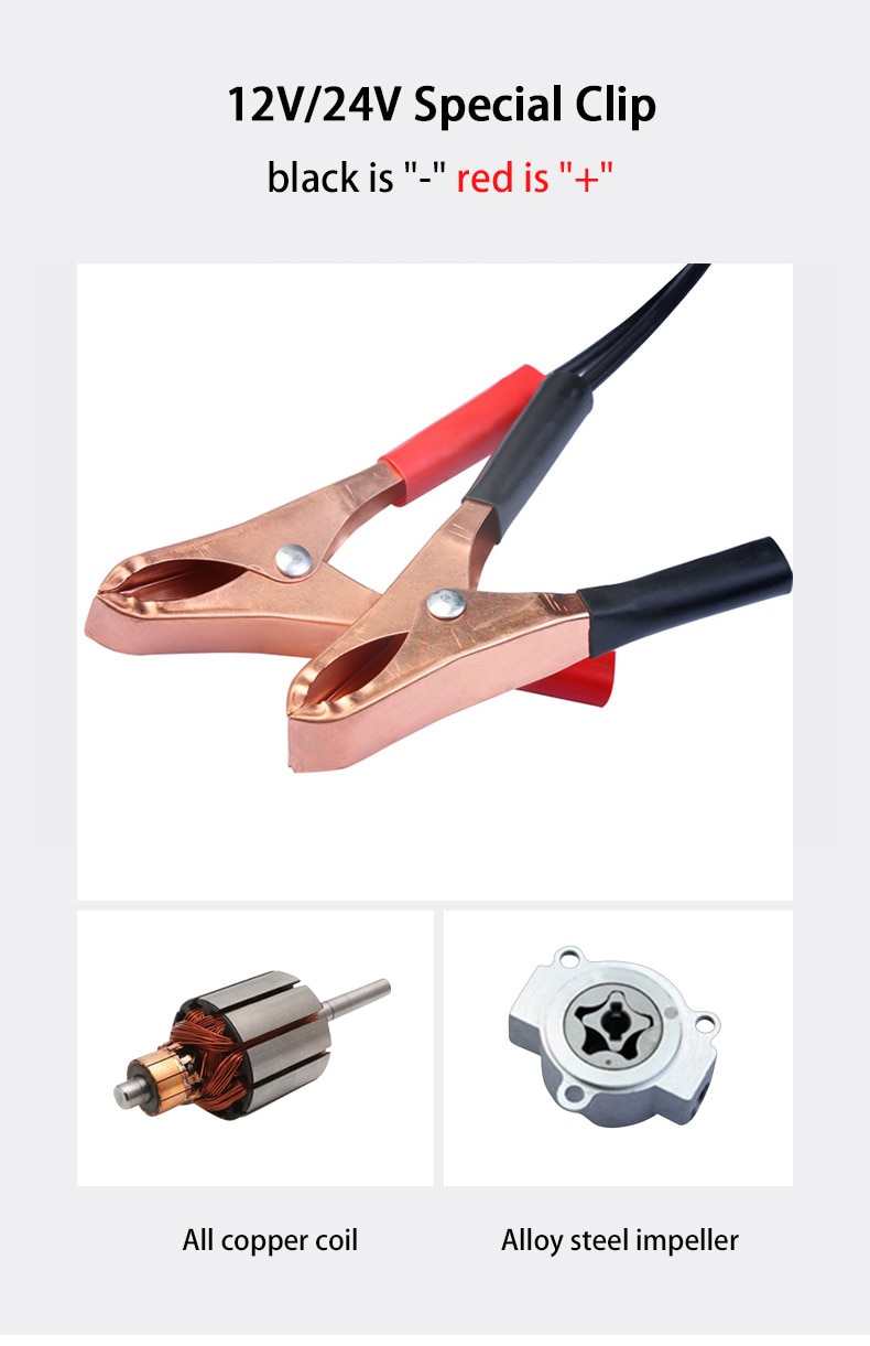 Elektrická olejová / palivová pumpa 1000W
