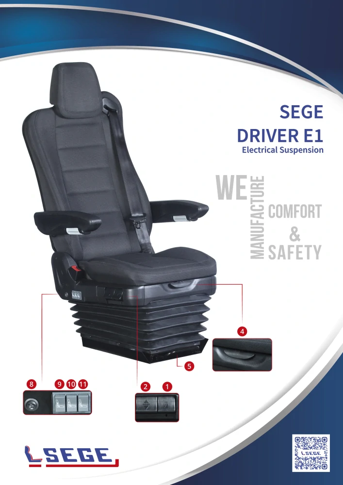 Sedadlo spolujezdce pilotní MC1