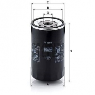 W1160 Mann Filter
